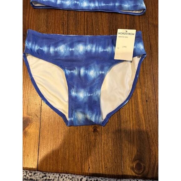 Nordstrom Melrose and Market Bathing Suit Tankini Girls Size 12 Halter Swim NWT - Picture 4 of 5